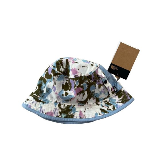 THE NORTH FACE Reversible Bucket Hat White Dune Painted Bouquet - Picture 4 of 6